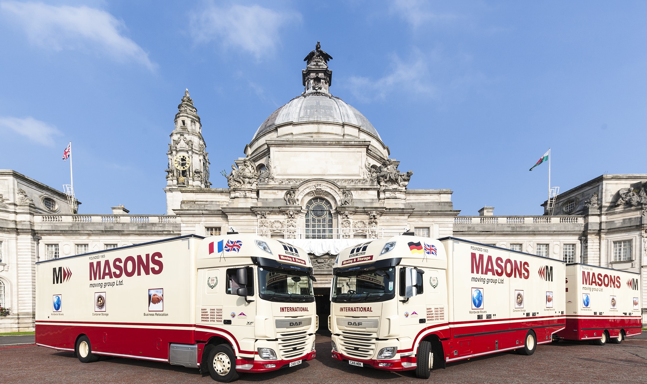 Photo of Masons Moving Group moving vans