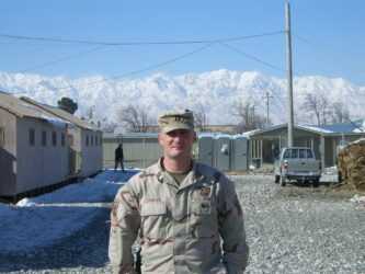 Nick Sternberg in Afghanistan