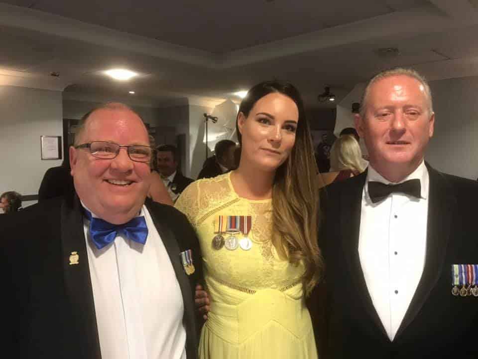 Sian at Welsh Veterans Awards