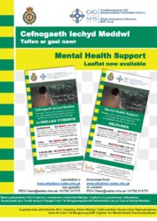 Welsh Ambulance Services Mental Health Support Leaflet