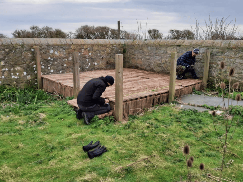 flat holm island woodys lodge