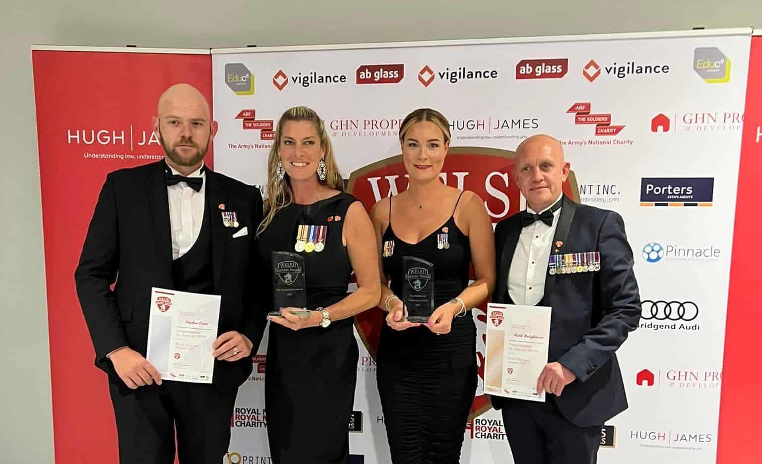 Welsh veteran awards woodys lodge